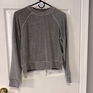 Lululemon velour warm down crew